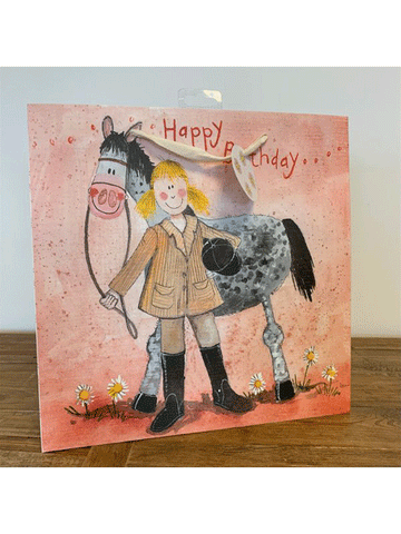 Alex Clark Horse and Rider Gift Bag