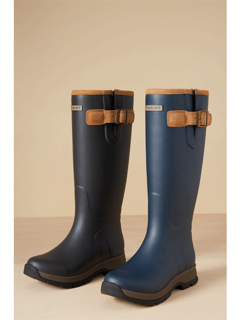 Ariat Burford Navy Wellingtons