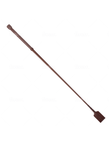 Plain Leather Handle Riding Whip