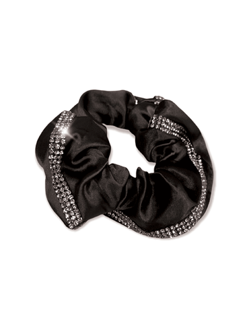 Equetech Satin Deluxe Crystal Scrunchie