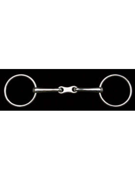 Jeffries Eldonian Loose Ring French Link Snaffle