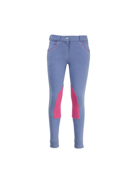 Children's Diamante Contrast Jodhpurs