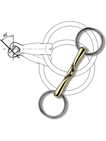 KK Ultra Loose Ring Snaffle 18mm Mouthpiece