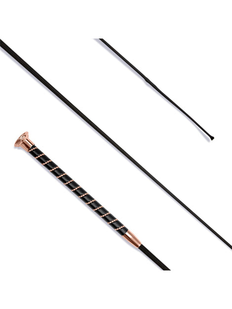 Rose Gold Glitter Spiral Schooling Whip