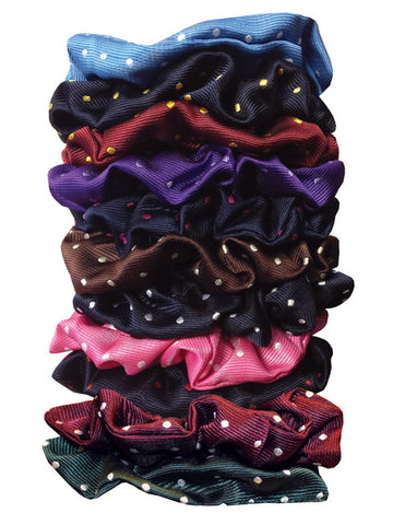 Equetech Polka Dot Scrunchie