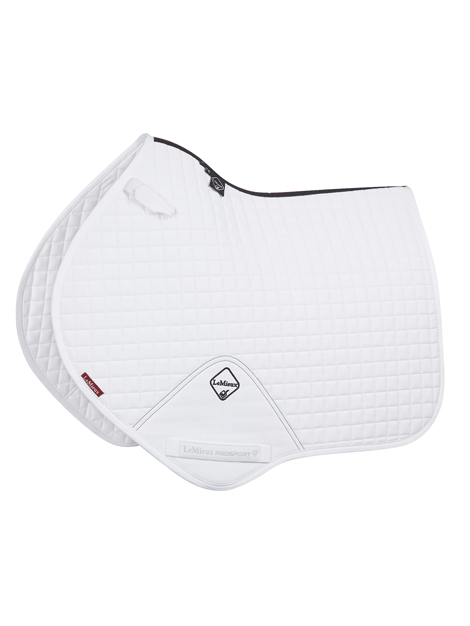 Le Mieux White Close Contact Saddle Pad