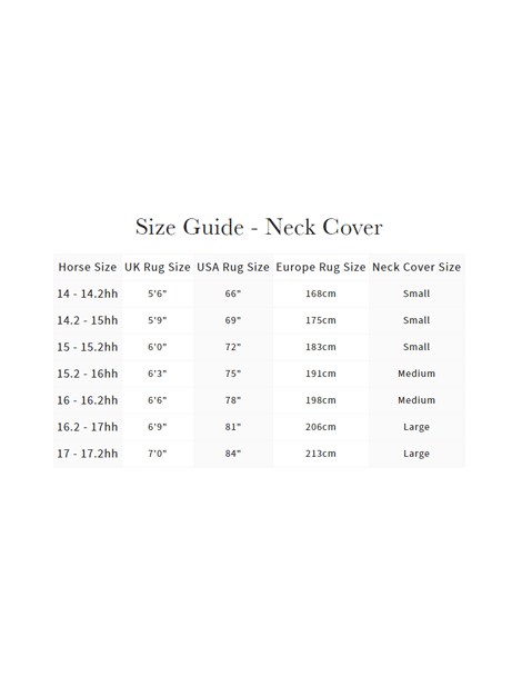 Arika Stable-Tek Neck Cover 200g
