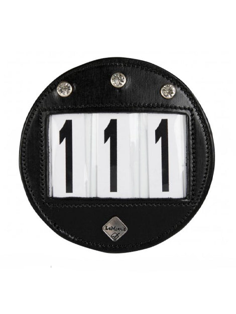 Le Mieux Diamante Bridle Competition Number Holder