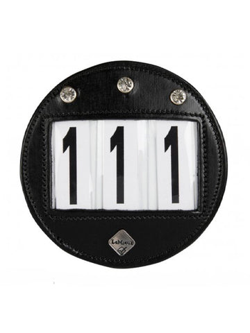 Le Mieux Diamante Bridle Competition Number Holder