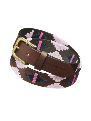 Rosa Argentinian Polo Belt