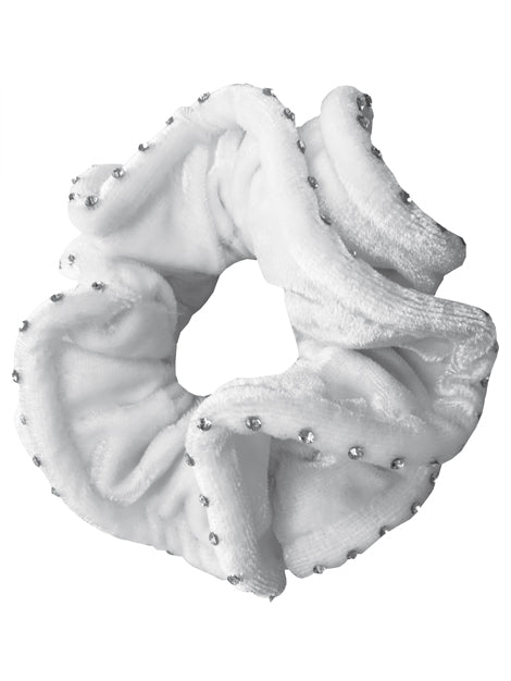 Equetech Crystal Velvet Hair Scrunchie