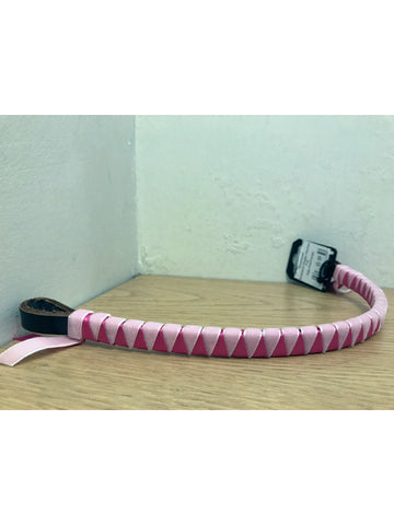 Showquest Pale Pink and Cerise Coloured Browband