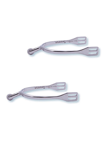 Stubben Ladies 20mm Spurs with a Plain Rowel