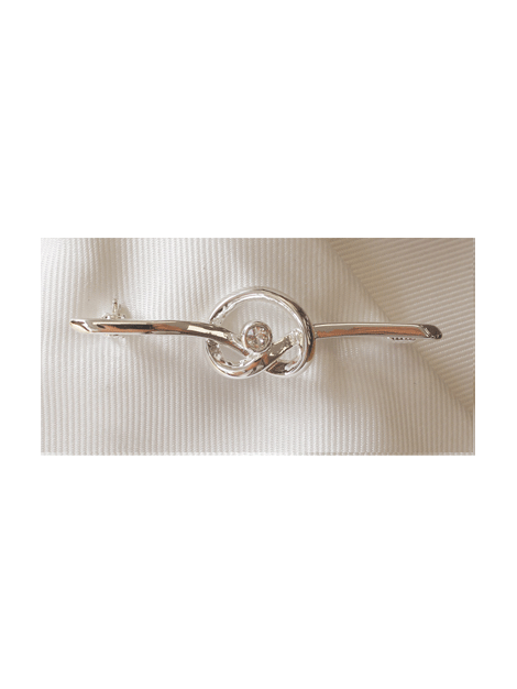 Twirl Crystal Stock Pin