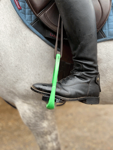 Try Before You Buy Flex-On Green Composite Stirrup